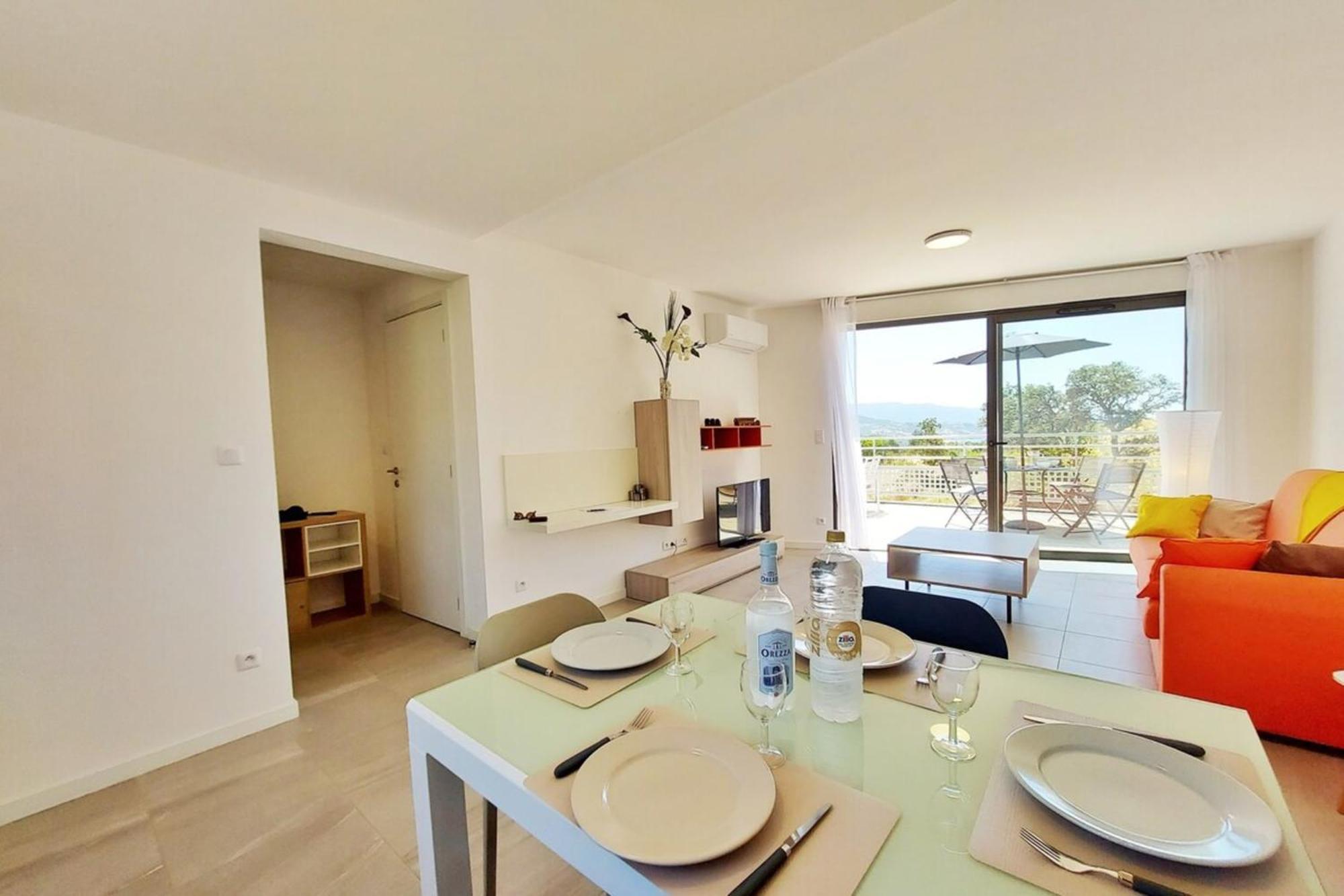 Apartmán Amalia - Sea View Terrace Wifi Parking - By Tgb Porticcio  Exteriér fotografie